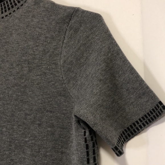 Knitwear, Dress midi, straight cut with semi turtle neck line - Picture 3 of 4